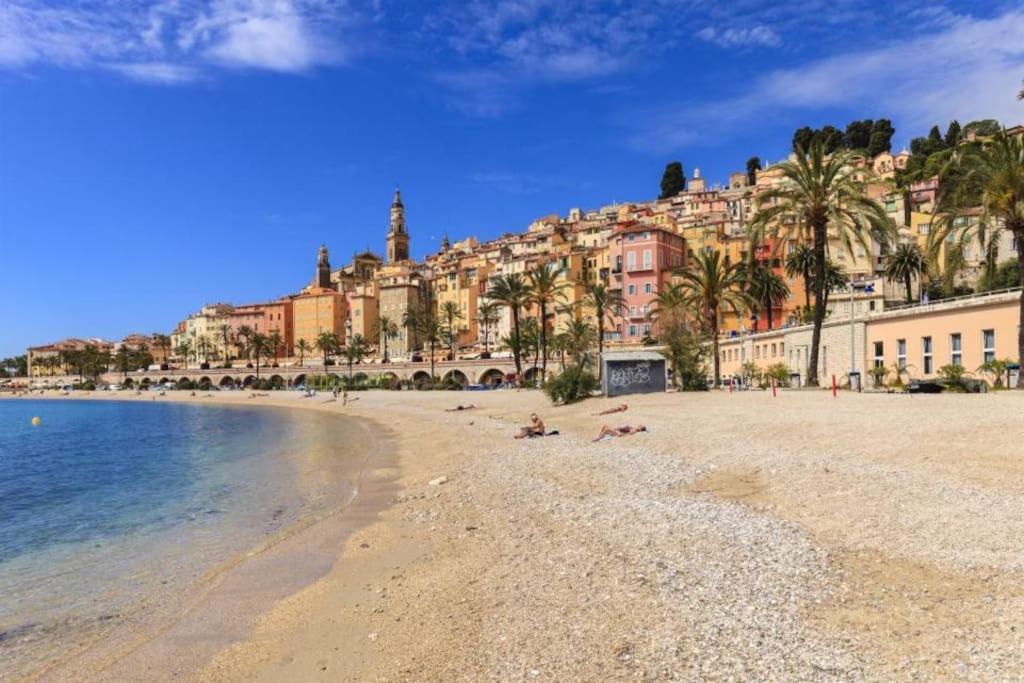 Palacio- Centre-Ville - Parking Prive - Proche Mer - Grande Terrasse Menton Kültér fotó